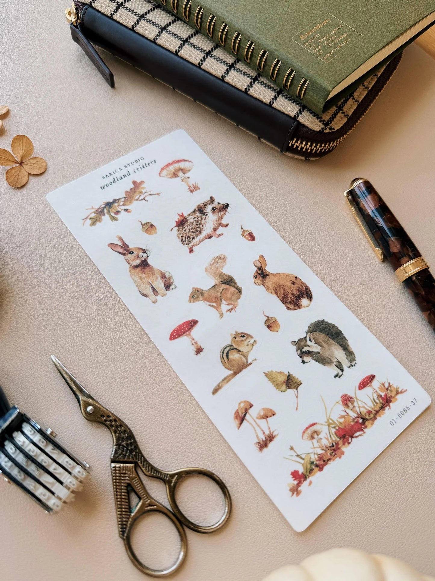 Woodland Critters Sticker