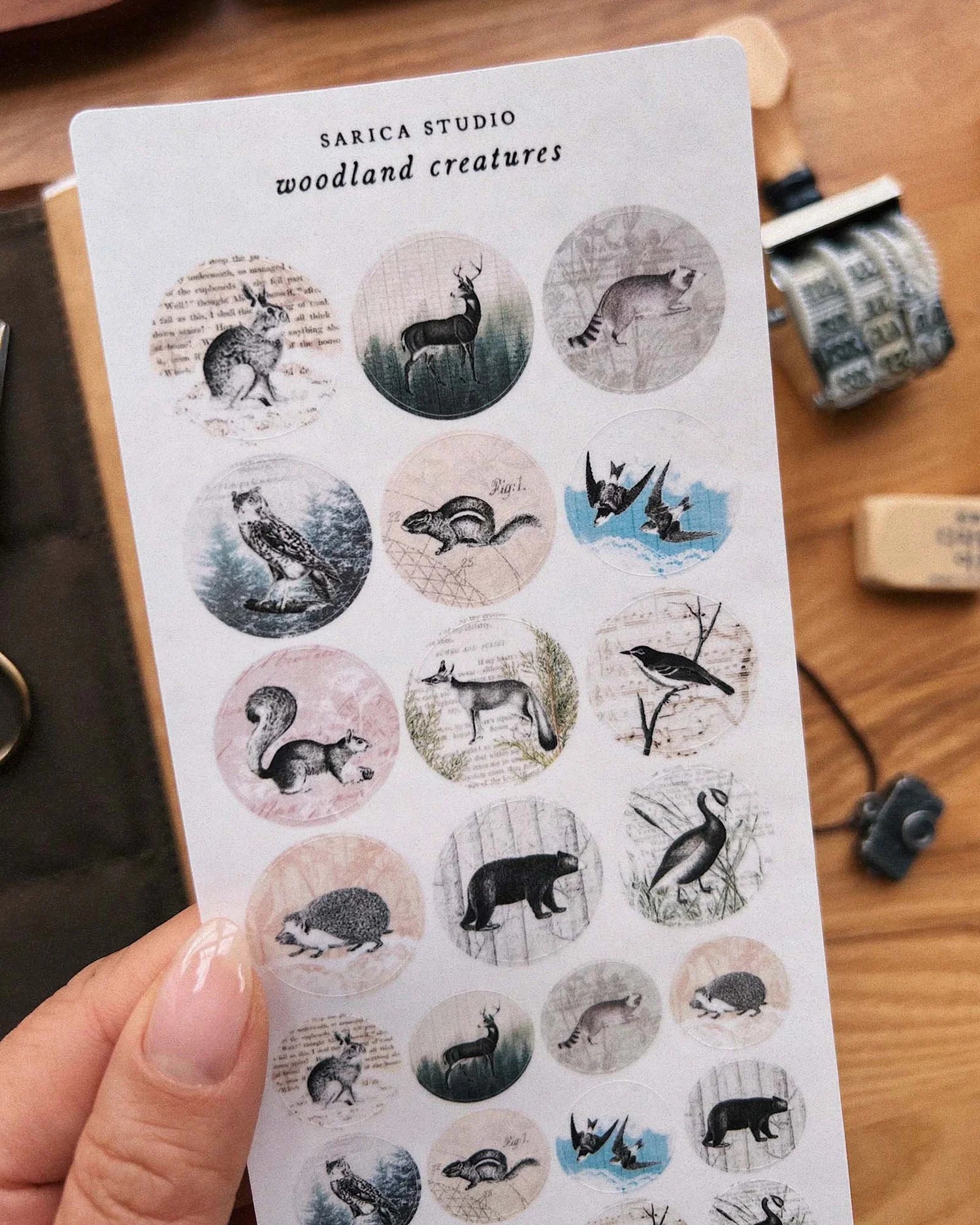 Woodland Creatures Sticker