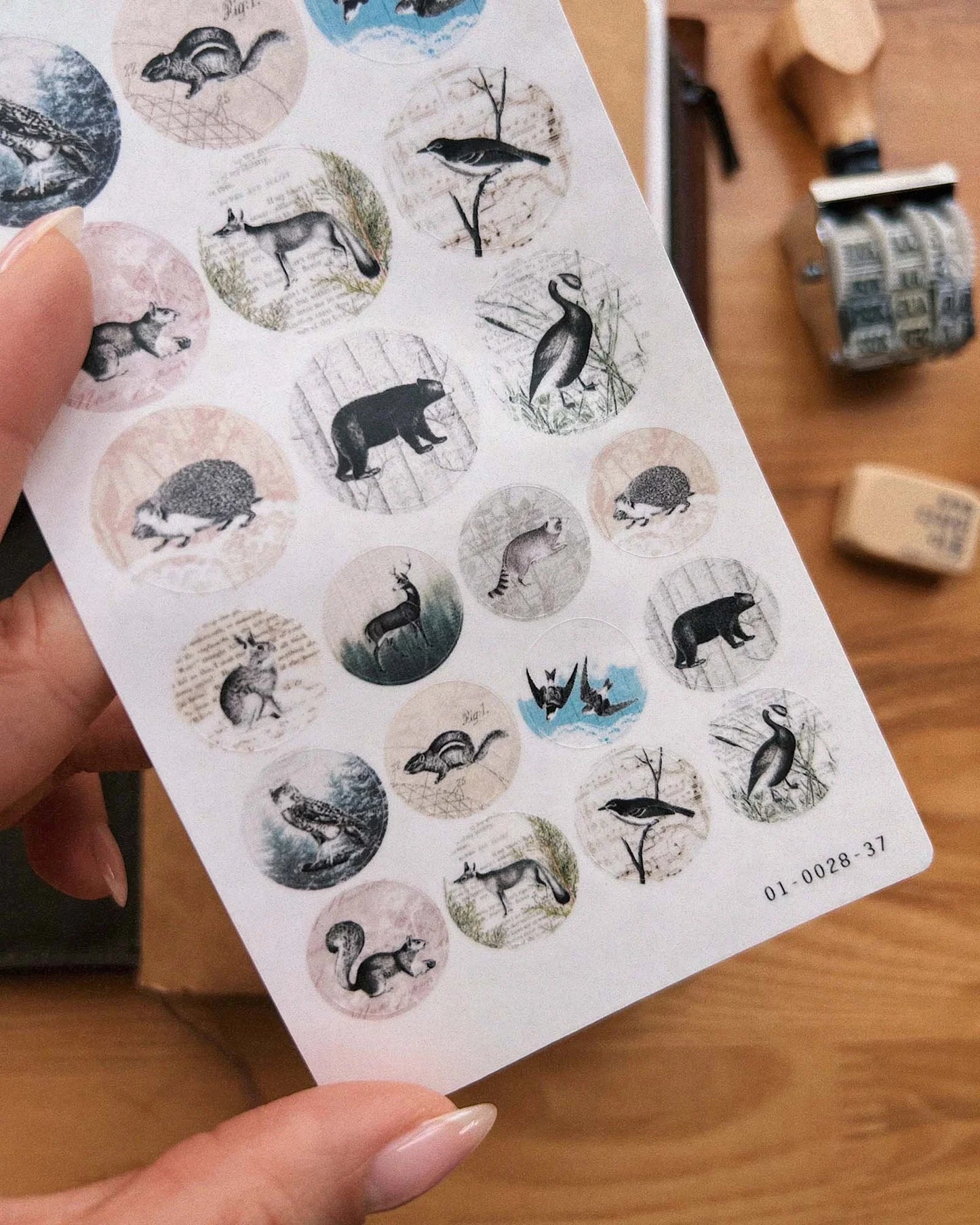 Woodland Creatures Sticker
