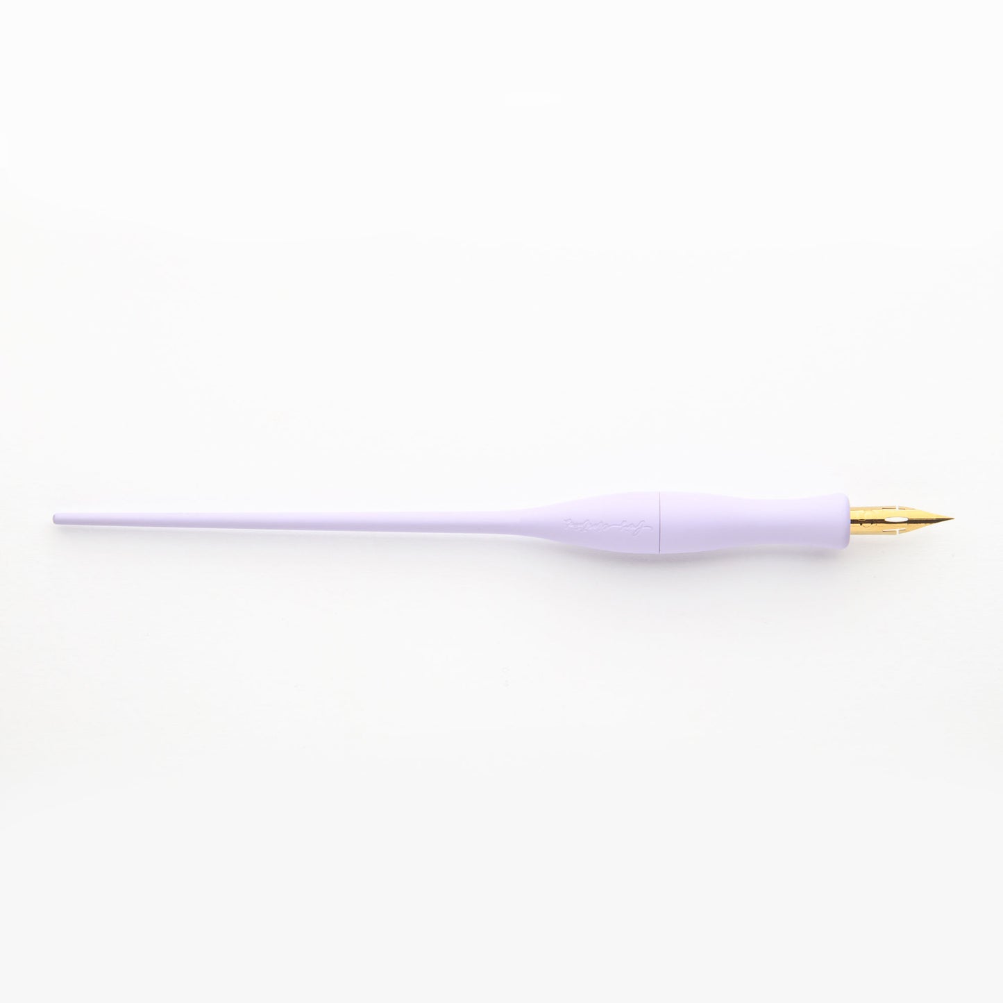 Purple Sand Moblique Calligraphy Pen Holder